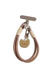 Móc khóa hình cá tối giản đen trắng, dây đeo ốp điện thoại dạng lưới, dây đeo cổ tay. - Nhiều màu - Xem 7