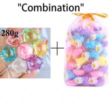 七合一洗衣凝珠，持久留香，洗衣胶囊，洗衣机清洁剂，去污剂，浓缩洗衣液，手部护理，家用