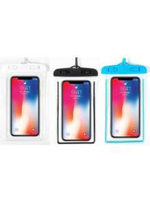 1/3/5 pezzi Custodia impermeabile e trasparente per telefono, protezione subacquea per nuoto, immersioni, surf e kayak | Compatibile con touch screen | Ideale per spiaggia, crociera, pesca e attività all'aperto | Essenziale per le vacanze estive