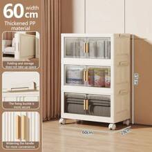 Foldable Wardrobe Closet, Adult Storage Cabinet For Bedroom, No-Assembly Required, Simple Clothes Organizer, Baby Clothes Cabinet