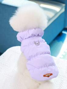 3-Layer Thick Winter Pet Clothes, Easy To Wash By Hand Or Machine, With Leash Ring For Safer Outdoor Use, Available In Multiple Sizes And Colors