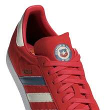 Tenis Adidas Gazelle Chile Rojo Casual Edicion Especial Para Hombre    Liso    Casual    Tela    ANUDADO    Tenis Adidas Vintage   Gym y Fitness    Todas Las Estaciones - Rojo - Ver 5