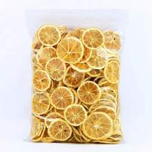 1 Pack Of 10/20/30/40/50pcs Dried Fruit Slices Decoration, Includes Yellow Lemon, Green Lemon, Orange, Lavender, Jasmine, Rosemary, Cinnamon, Rose, Dried Plants Fragrance Crafts, Suitable For Handmade DIY