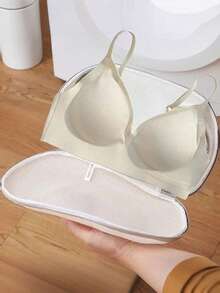 1 Stück grau/blaue Wäsche-Trockentasche, Alles-in-einem Hänge-Wäschebeutel, kann andere kleine Artikel waschen, direkt zum Trocknen aufhängen, zeitsparend, platzsparend - Verschiedenfarbig - Übersicht 4