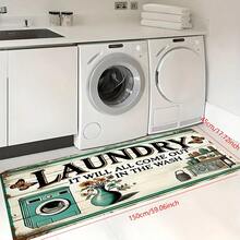 Anti-Slip And Oil-Proof Floor Mats For Kitchen, Living Room, Laundry Room, And Bathroom Decoration. Available In A Variety Of Carpet Sizes. Soft, Waterproof, Machine Washable, And Stain Resistant.