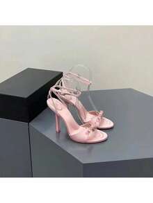 Women Latin Dance Shoes - 粉色 - 查看 2