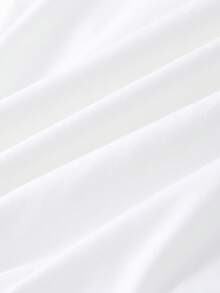 Annil Kinderkleidung: Mädchen, Mädchen, Jungen, Jungen, Erwachsene, Teenager, Mittelhals Langarm Strickpullover, einfaches bedrucktes T-Shirt, elastische anliegende Unterziehwäsche, Herbst