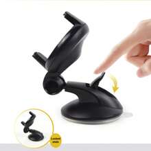 Support de navigation pour téléphone avec ventouse pour voiture, base avec ventouse à colle applicable au tableau de bord, rotation à 360 degrés, support télescopique