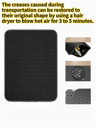 1只eva貓砂墊,雙層防尿可水洗,家用貓砂墊