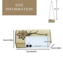 Women's Evening Clutch Rhinestone Clutch Shiny Shoulder Bag Pearl Purse Suitable For Party Wedding Date - 銀色 - 查看 2