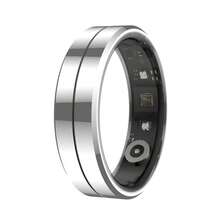 SIMSONLAB Damen/Herren Smart Ring - 5ATM wasserdicht, Kalorienverbrauch zählen, Unterstützung für mehrere Sportarten und Modi, Fotokontrolle, kabellose Sprachsteuerung, leicht und bequem, kompatibel mit Android und iOS.