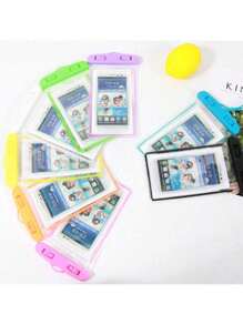 1/3/5 pezzi Custodia impermeabile e trasparente per telefono, protezione subacquea per nuoto, immersioni, surf e kayak | Compatibile con touch screen | Ideale per spiaggia, crociera, pesca e attività all'aperto | Essenziale per le vacanze estive