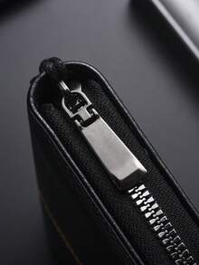 Men's Wallet, Large Capacity Multi-Card Slots Casual Phone Pouch Coin Purse Handbag - Multicolor - View 5