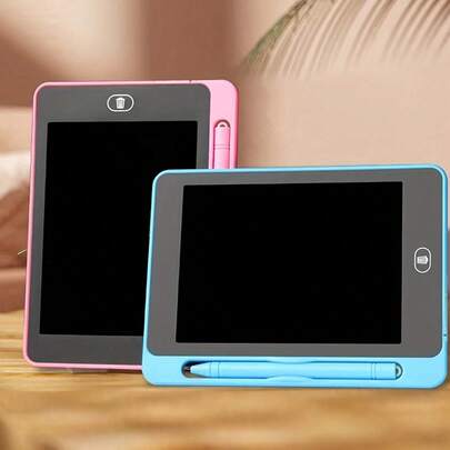 6.5/8.5/10/12 Inch Mini Colorful LCD Writing Tablet - Erasable Reusable Drawing Board, Perfect Birthday Gift - Available In Light Blue, Pink, Black
