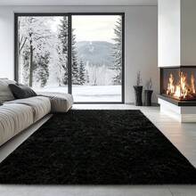 Übergroße Teppiche für das Schlafzimmer, dicke, samtig-flauschige Teppiche für das Wohnzimmer, dicke und strapazierfähige Teppiche als Schlafzimmerdekor, elegantes Wohndekor, minimalistischer Stil als Wohnzimmerdekor, in verschiedenen Größen erhältlich, moderne, weiche und flauschige Teppiche für das Wohnzimmer.