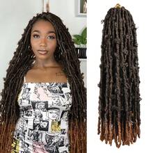 Butterfly Locs Crochet Hair - 22 Inch 1 Pack Pre-Twisted Distressed Crochet Braids Pre-Looped Synthetic Braiding Hair Extensions
