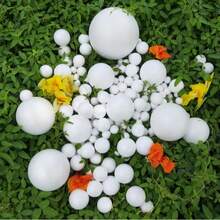 Bóng xốp polystyrene trắng, thích hợp cho nghệ thuật, thủ công, trang trí nhà cửa, trường học, tiệc tùng, trang trí bánh kem bằng xốp, trò chơi hành tinh, sản xuất sân khấu, vẽ tranh DIY, trang trí đám cưới, Giáng sinh, Halloween, Năm mới, Sinh nhật, trang trí nhà cửa, bóng xốp mịn thủ công, đồ chơi luyện tay, bóng bền, lớp học ngày lễ, tiệc lễ hội, nhiều kích cỡ. - Nhiều màu - Xem 5