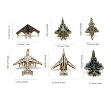 1/6pcs Cartoon B-2 Stealth, F-22 Raptor, An-225 Mriya Dreamliner Brooch Pin, Decorative Lapel Pin For Clothes, Bags, Backpacks Office Accessories Shirts Jacket Jewelry Christmas Halloween Autumn-Winter Accessories,Suitable For Teens, Youth,Men,Casual, Outdoor, Athletic, Vacation, Graduation Gifts, Birthday, Daily Wear