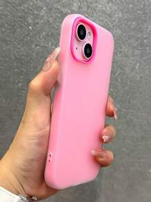 Pure Color Jelly Frosted Lanyard Phone Case Compatible With IPhone 17 16 15 14 13 12 11 Pro Max Plus 2IN1 Candy Color Mobile Phone Cover
