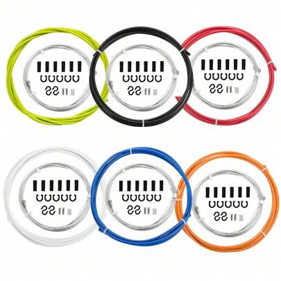  CHOOEE Brake Cable Kit Bicycle Iner Line Tube MTB Mountain Road Bike Brake Cable Housing Set