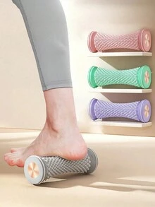 Massage Roller, Foot Fascia Relief Roller, Relax Foot/Hand/Leg Muscles, Help Relieve Muscle Soreness And Improve Blood Circulation, Relieve Pain And Itching, Suitable For Men And Women Who Exercise Frequently, Do Yoga, Dance, Run, Or Wear High Heels - Multicolor - View 2