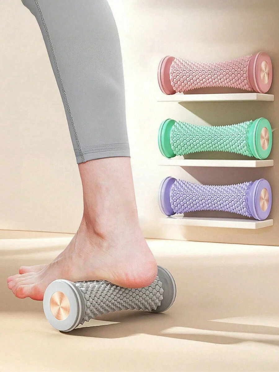 Massage Roller, Foot Fascia Relief Roller, Relax Foot/Hand/Leg Muscles, Help Relieve Muscle Soreness And Improve Blood Circulation, Relieve Pain And Itching, Suitable For Men And Women Who Exercise Frequently, Do Yoga, Dance, Run, Or Wear High Heels