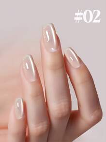 10ml Summer Autumn Nails Halloween Nails Ice Transparent White Brown Pink Glass Bead Cat's Eye Gel Nail Polish Hot Selling Whitening Popular Gel For Nail Salon Nail Art Nail Supplies