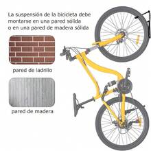 Bike Rack Wall Mount Bicycle Hanger 4 Pieces - 黑色 - 查看 6