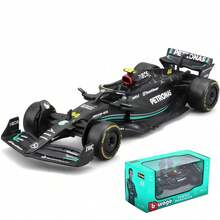 Burago Red Bull 1/43 梅赛德斯-AMG F1 W14 E Performance #44 刘易斯·汉密尔顿合金压铸收藏模型车，生日礼物装饰品 - W14 E 演出編號#44(18-38080) - 查看 1
