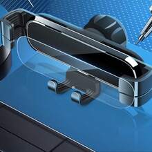 适用于奥迪 A3 S3 8V 2014-2020/A1 Sportback 8XA 8XF 2011-2019/Q2 2019-2022 的车载手机支架，重力导航支架，GPS 出风口夹式安装配件 - 1個支架+1個底座 - 查看 8