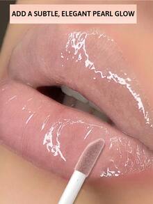 Maybelline 美寶琳豐唇唇彩 + 玻尿酸唇彩，005 花瓣色，高光澤豐唇效果，增強唇部豐盈感，持久光澤，長效保濕，提升唇形，強效光澤，長效保濕 - 001 PEARL - 查看 4