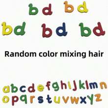 24 piezas/26 piezas Letras inglesas magnéticas Pegatina magnética para refrigerador Pegatina magnética digital para refrigerador Kit de pegatinas de rompecabezas para refrigerador DIY Pegatina de refrigerador de EVA