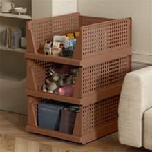 衣柜收纳架多层抽屉式分层隔断储物架家用卧室收纳盒橱柜隔断置物架 - 白色 - 查看 6