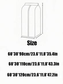 Funda protectora contra el polvo para ropa, bolsa colgante antipolvo, bolsa de almacenamiento de abrigos completamente cerrada, bolsa colgante transparente larga para almacenamiento en armario, funda cerrada en la parte inferior para perchero, protector de ropa para armario para abrigos, trajes, vestidos, almacenamiento en dormitorio y armario del hogar, organización y almacenamiento del hogar