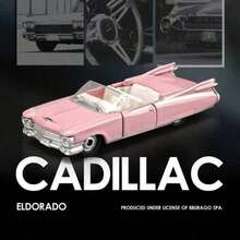 Burago Official Authorized Genuine 1/64 Scale Diecast Car Models - , , , Cadillac, Chevrolet, Realistic Die-Cast Metal Car Models, Decorative Mini Collectible Cars - 25346122 - View 3