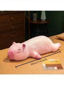 1pc-Capybara Sleeping Professional Pillow Doll, Suitable For Sofa/Bedroom/Outdoor Capybara (Pillow/Cushion/Cushion). Kawaii's Doll Capybara. It's A Great Gift For A Special Friend Or Family Member During The Holidays - Multicolor - View 12