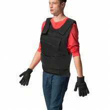 SanBouSi Training Protective Vest  Adjustable Vest For Training Activity Outdoors Protective Vest  Adjustable - Black - View 2