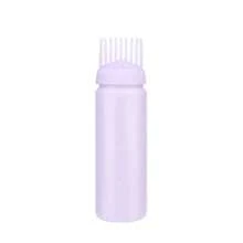 1pc/3pcs 170ml Precision Squeeze Applicator Bottle - Effortless Hair Oil & Dye Application - Root Comb Design For Perfect Coloring - Durable Styling Tool For Salon-Quality Results
