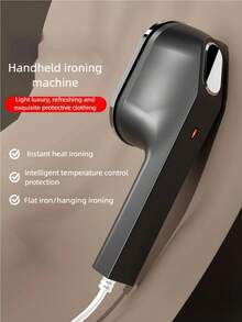 OBOVAY 30秒快速除皱手持熨斗，家用迷你电动蒸汽熨斗，3档温度设置，便携可折叠，方便旅行 - 查看 12