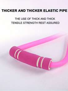 New 8-Shaped Gravity Stretch Band With Handles - Stackable TPE Resistance Bands For Yoga, Pilates, Arm & Leg Stretching - Blue/Purple/Pink/Green/Black - Ideal For Beginners & Home Workouts, Yoga Accessories | Versatile Exercise Tool