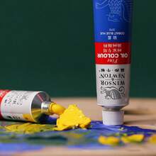 1 件温莎牛顿 45 毫升单管油画颜料，适合初学者绘画单管油画颜料。油画套装、水彩套装、丙烯套装、初学者级颜料 12/18/24/36 色 10ML 绘画套装。（新旧包装随机） - 均碼 - 查看 7