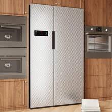 1 rollo de papel tapiz autoadhesivo con patrón plateado, vinilo desprendible resistente a altas temperaturas, pegatina de papel de aluminio para cocina, fácil de limpiar, con líneas rectas a juego, adecuado para gabinetes, estufas y encimeras, en estilos de formas y rayas de 15.7inX39.3/118.1/196.8in, papel tapiz, pegatinas de pared, decoración de pared, decoración de habitación, pegatinas de papel tapiz, decoración de pared, decoración de dormitorio, decoración de cocina, decoración del hogar