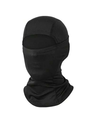 1pc Unisex Balaclava Face Mask, Camouflage Print Design, Breathable, Suitable For Outdoor Activities Such As Travel, Cycling, Hiking In Spring And Summer