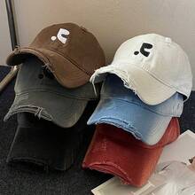 Women Shoulder Bags - 7.破洞棒球帽- 灰色 - 查看 4