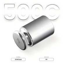 100g/200g/500g Precise Calibration Set Stainless Steel Chrome Plated Calibration Weights, Household Kitchen Tool, Professional Calibration, Laboratory Supplies