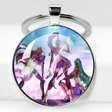 1个Kpop迷你照片钥匙扣，时尚玻璃材质，适用于最新专辑《Golden》、《Takedown》、《How It's Done》，可作挂件、收藏品、情人节礼物、小礼物、惊喜礼物、新款钥匙扣、音乐周边产品。 - 彩色 - 查看 5