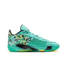 Nike Zapatos de baloncesto Jordan Air Jordan 38 Low Guo Ailun de moda versátiles, con amortiguación y durables, de caña baja, para hombres, en color verde