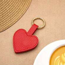 Cute Leather Hat Clip For Travel, Heart & Bow Design Bag Accessory To Hold Hats, Towels, Masks, Glasses, Outdoor Essential Gift For Women (8 Colors)