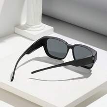 2-Pack Oversized Glasses, Suitable For Fashionable Eyewear, Night Vision Glasses, Unisex. - 彩色 - 查看 2