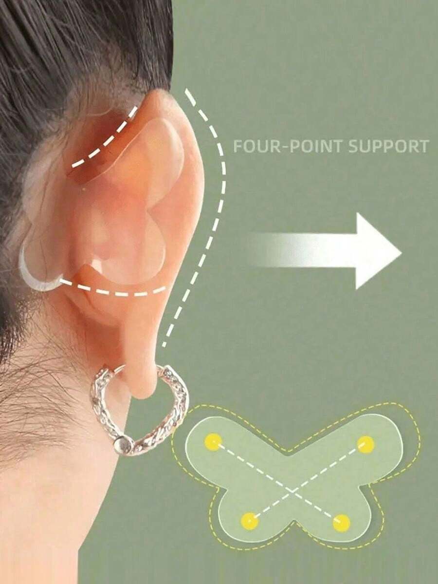 36 miếng băng dính tai tự dính vô hình, băng dính tai trang điểm, băng dính tai kiểu yêu tinh, thích hợp cho cosplay và trang phục, băng dính nâng tai thoải mái và chắc chắn, có thể dùng để trang điểm và làm đẹp, giá cả phải chăng, có thể dùng để trang trí phòng, bàn trang điểm, du lịch, phòng ngủ, phụ kiện trang điểm, quà Giáng sinh, mỹ phẩm, dụng cụ trang điểm, hàng giá rẻ, quà tặng, quà tặng cho nữ, quà Giáng sinh, quà tặng khuyến mãi, du lịch, đồ rẻ tiền, đồ dùng cần thiết khi đi du lịch - Nhiều màu - Xem 1